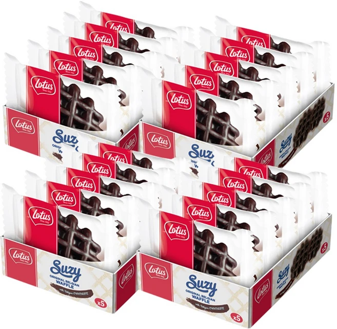 로투스 벨기에 와플 초코, 20개, 57.5g - 쿠팡