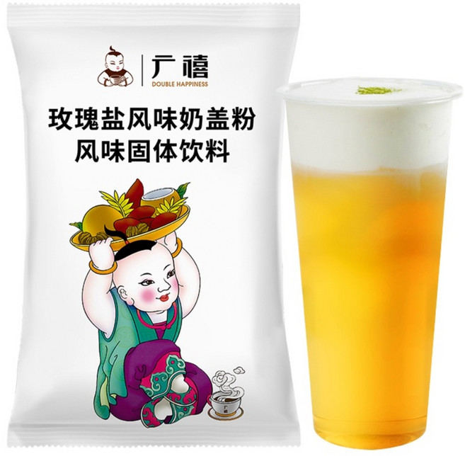 밀크폼파우더 밀크티 분말 가루 크림치즈 치즈폼파우더, 로즈솔트맛 800g, 1개입, 1개