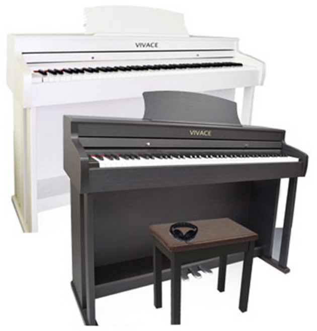 비바체 전자피아노 디지털피아노비바체88건반Vs-660Pro, 로즈우드(다크), 1개
