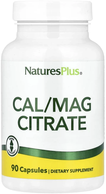 NaturesPlus Cal/Mag 시트레이트 캡슐 90정, NaturesPlusCalMag시트레이트캡슐90정, 1개 - 쿠팡