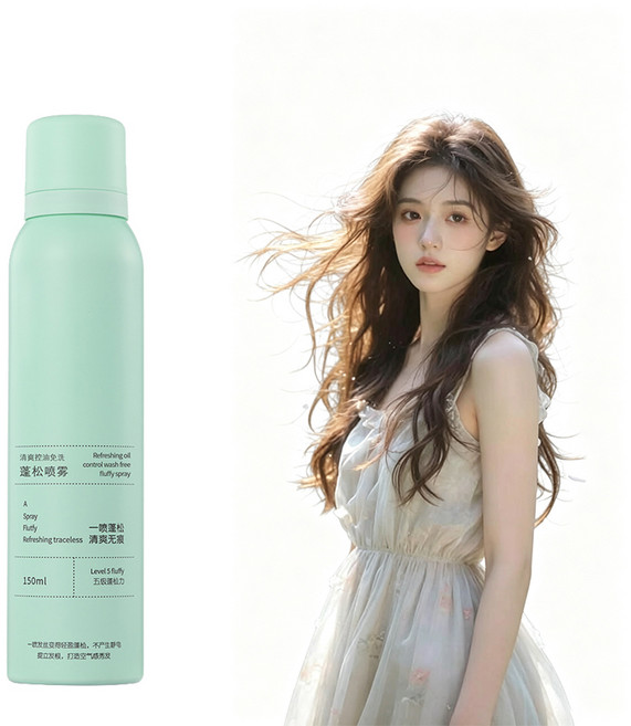 2위 - 뻣뻣하지 않음 풍성한 볼륨감 산뜻한 사용감 유분 케어 드라이 샴푸, 1개, 150ml