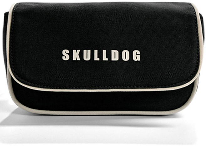 포레스트 골프 힙색 파우치 거리측정기 케이스 허리가방 볼 파우치 벨트 포함, 1개, 블랙