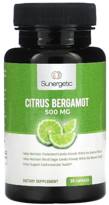 서너제틱 시트러스 베르가모트 500mg 30 캡슐, 1개, 30정 - 쿠팡