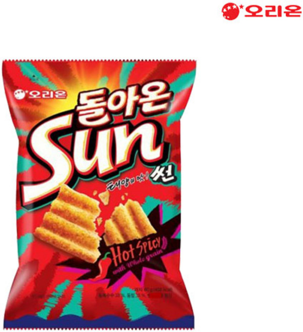 오리온 돌아온 썬 핫스파이시맛, 135g, 1개