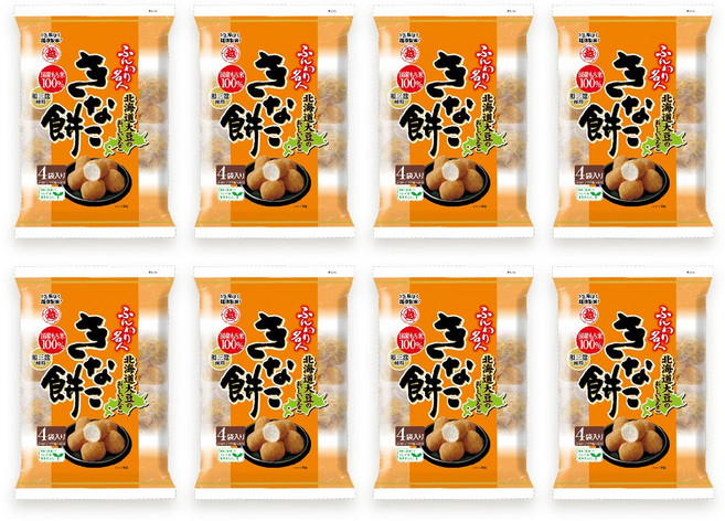 훈와리메이진 콩가루 모찌 스낵, 75g, 8개