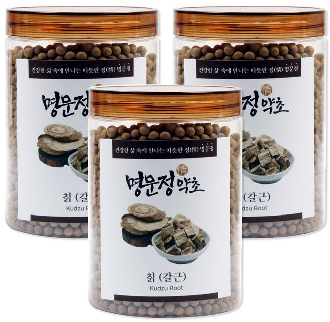 명문정약초 국산 갈근환, 300g, 3개