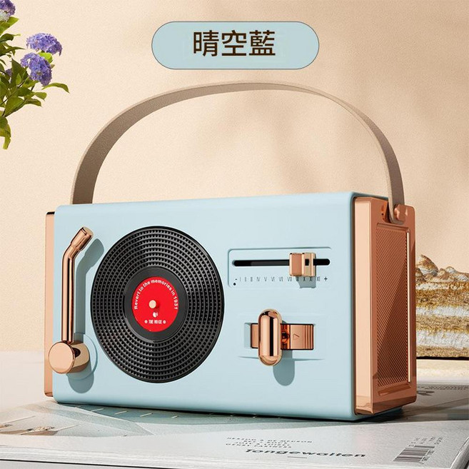 JOJOCUT 太空人音箱 粉色 專業級HIFI高保真超重低音 藍芽無線迷你便攜, C - 220音箱 天空藍, 1