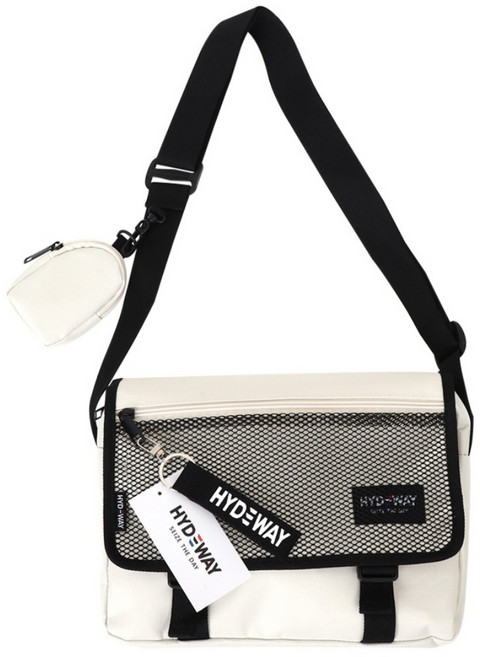 하이드웨이 토모 메신저백 크로스 가방 캔버스 노트북 메신저백