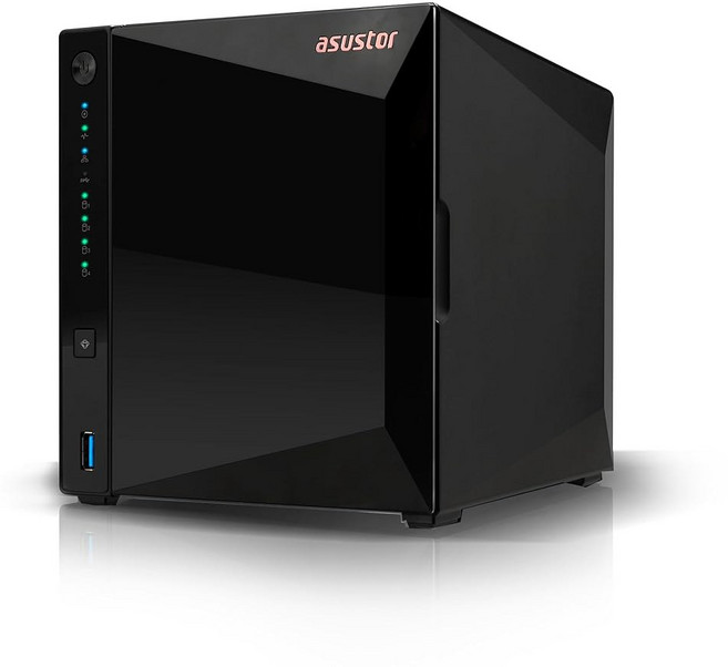tor Drivevestor 2 Gen2 AS3302T v2 베이 NAS 2대 1 7GHz 쿼드코어 2 5GbE 포트 2GB RAM DDR4 소형 홈 미디어, Drivestor Pro Gen2, 1개
