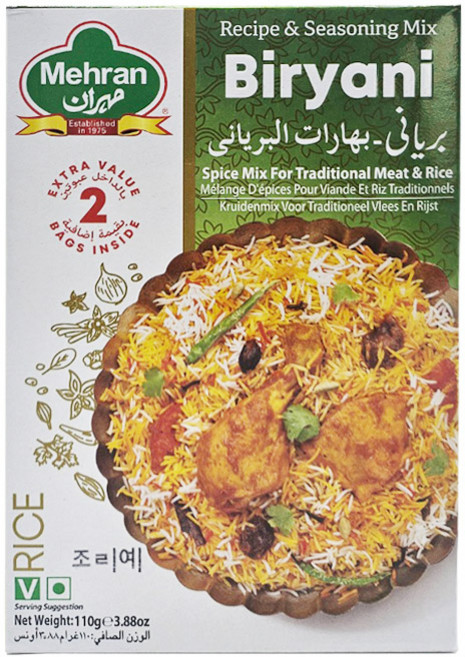 MEHRAN BIRYANI MASALA, 6개, 110g