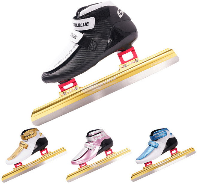 씽 스케이트화 스피드스케이트화 아이스하키 빙상 초보 연습 쇼트트랙, 260, 블랙화이트