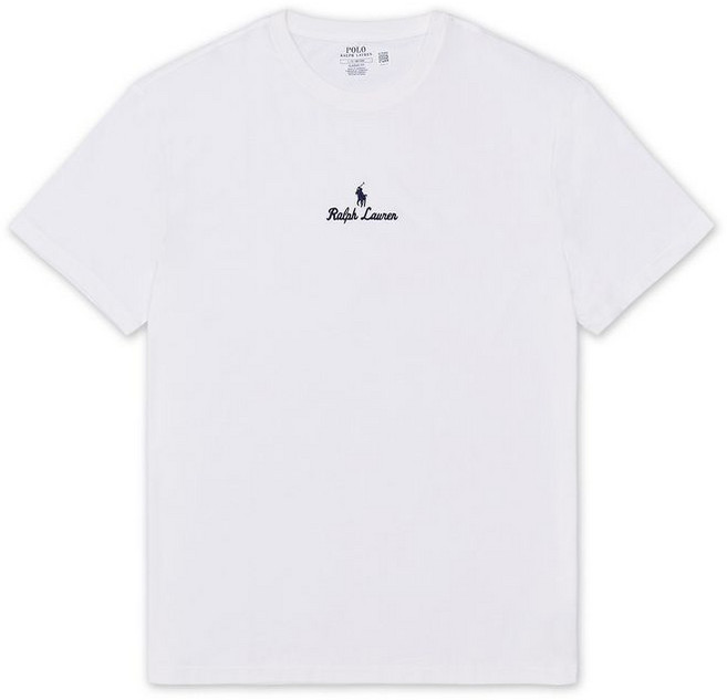 POLO RALPH LAUREN [적립금 5%]클래식핏 로고 저지 티셔츠-화이트 187895