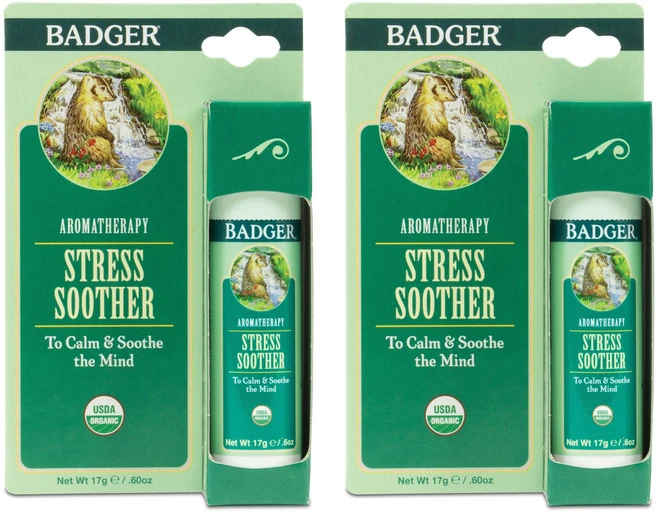 Badger Stress Soother, 2개, 17g - 쿠팡