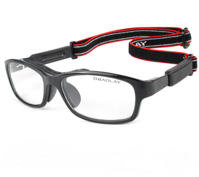 스포츠고글 등산용 마라톤 자전거 축구 풋살 농구 안경 고글, 블랙, 1개