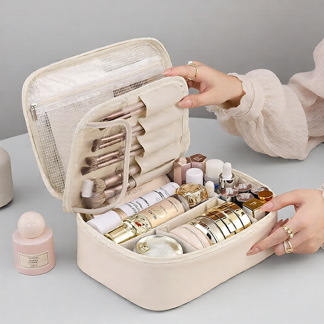 레드에셋 대용량 화장품 파우치 메이크업 가방