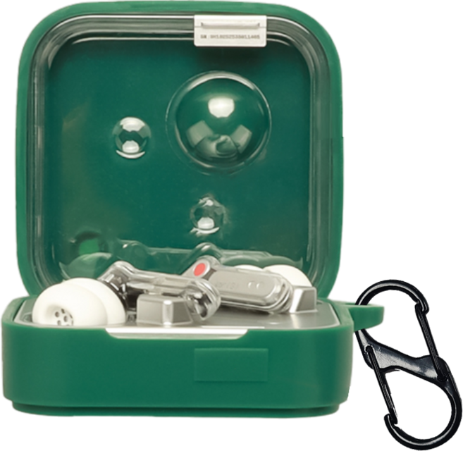 낫싱 이어 3 전용 일체형 실리콘 슬림핏 케이스, DARK GREEN