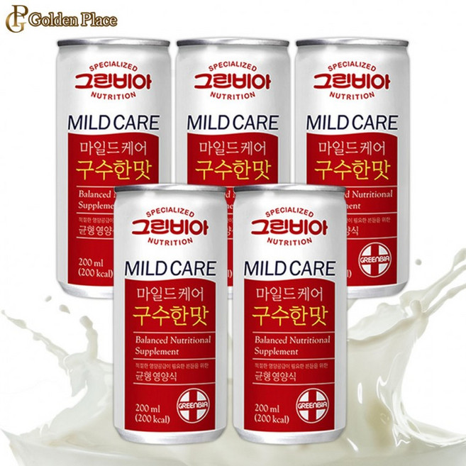 추석 한가위그린비아 마일드케어 구수한맛 5캔, 1개, 1ml