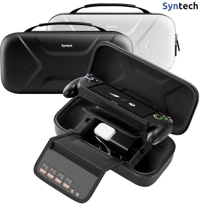 ROG XBOX Ally X 파우치 엑갈리 올인원 하드쉘 케이스 신테크, 블랙