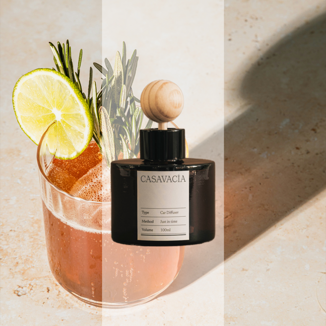 카사바시아 럭셔리 차량용 방향제 디퓨저 자동차 차량, 매그놀리아 노빌레, 1개