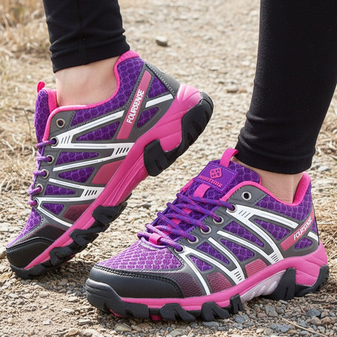 키엘노엘 남성 여성 경량 미끄럼방지 트레킹화 워킹화 등산화 FS-8ZD