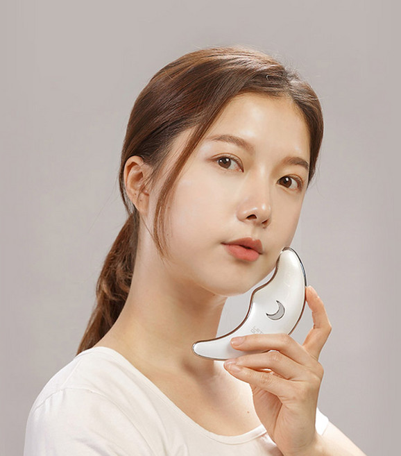 레츠퀸 F100 괄사 갈바닉 마사지기, 핑크