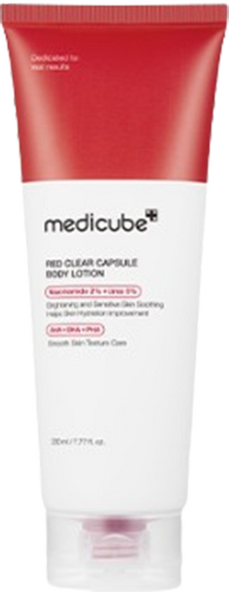 메디큐브 레드 클리어 캡슐 바디로션 230ml 1개