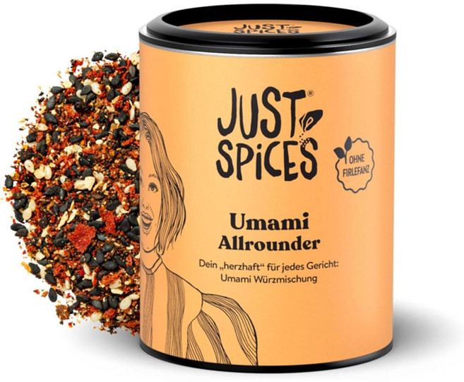 독일 저스트 스파이스 Just Spices Umami Allrounder 우아미 올라운더 스파이스 소스 시즈닝, 55g, 5개