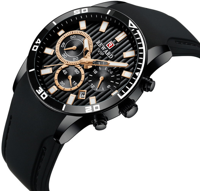 남성 고급 빅상이즈 야광 손목시계