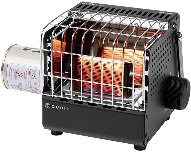 코베아 큐빅블랙 소형 가스 히터 KGH-2010BK