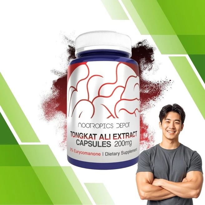 누트로픽스 디팟 통캇 알리 200mg 60캡슐, 1개 - 쿠팡