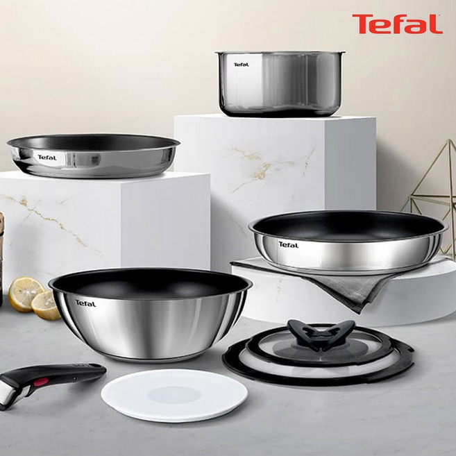 테팔 IH 매직핸즈 스파클링 실버 8p, 1개