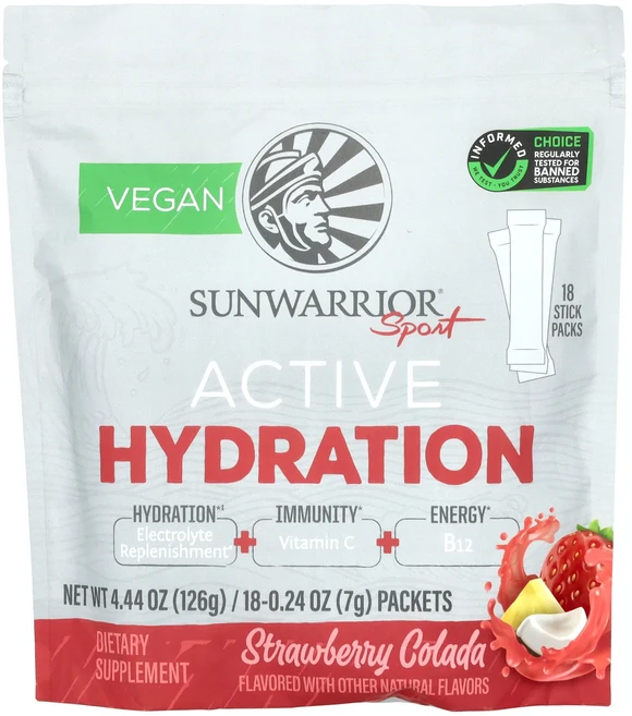 효과가 좋은 Sunwarrior Sport 액티브 수분 공급 딸기 콜라다 18팩 각 7g(0.24oz) 최저가격, SunwarriorSport액티브수분공급딸기콜라다18팩 - 쿠팡