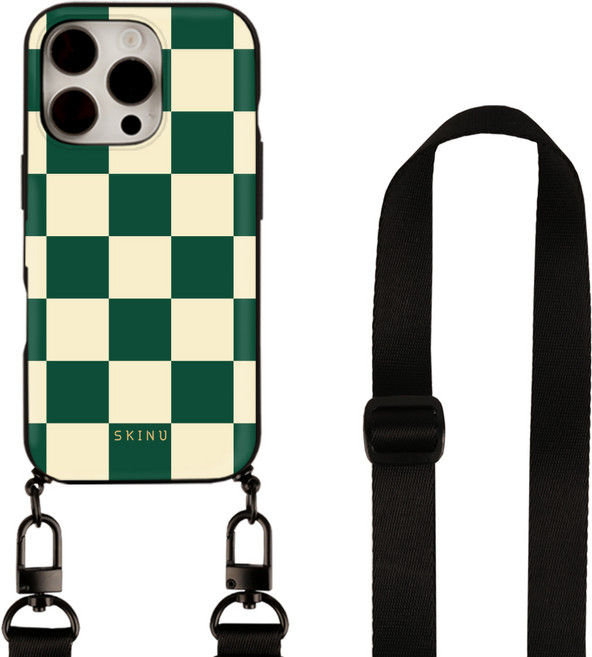 스키누 NEW유레카 크로스바디 카드3장 수납 범퍼 스트랩 목걸이 케이스ver.2