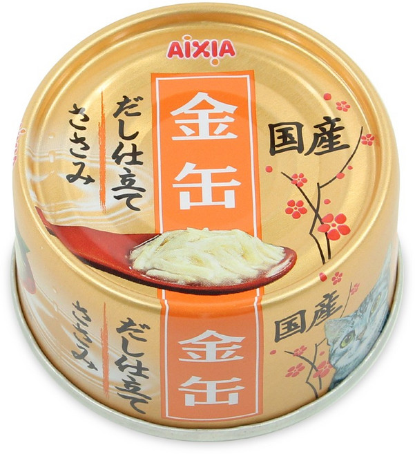 아이시아 금관진육수 고양이캔, 1개, 70g, 닭가슴살