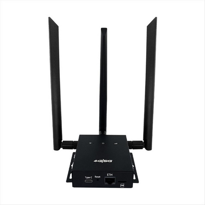 300Mbps 4G WiFi USB-C 라우터 단일 포트 Lte Cpe WIFI 고이득 3 안테나 네트워크 카드 라우터 (PC/노트북 EU 플러그 용), EU 플러그, 표시된 대로