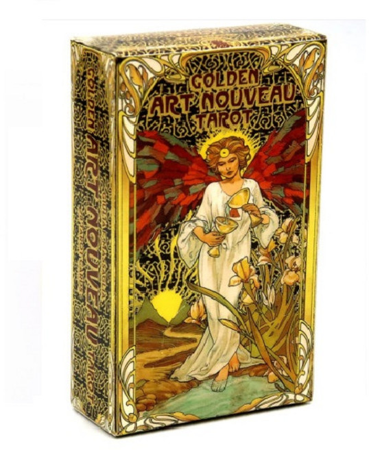 골든 아르누보 타로카드 덱, 1개