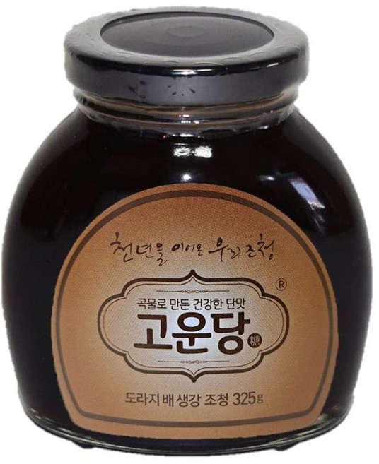 고운당조청 농업법인 에버그린 주식회사 천년 전통의 건강한 단맛 도라지배생강조청300g TV방송업체, 1개, 300g