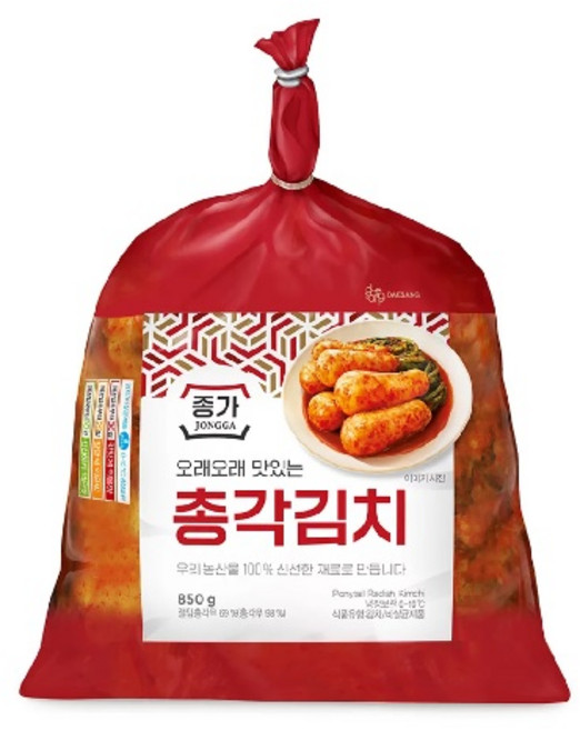 총각김치 종가, 850g, 1개