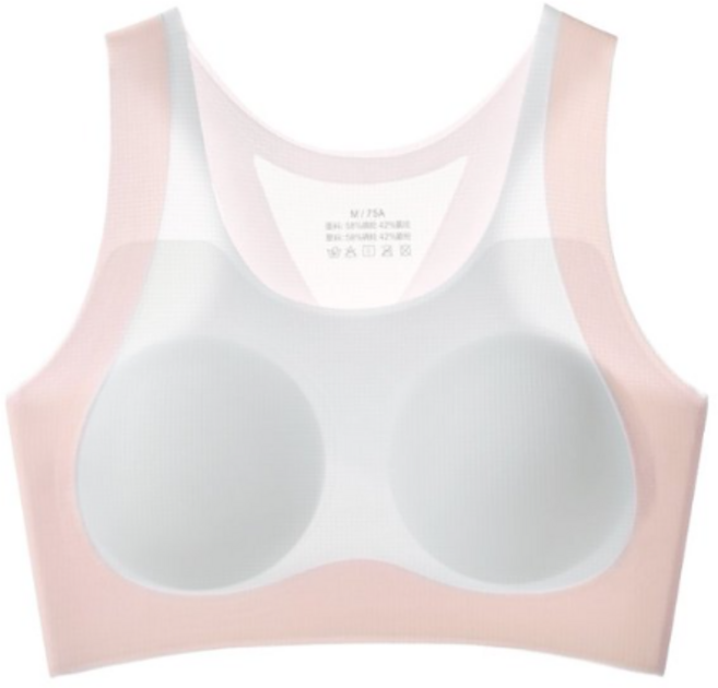 슈브레 바른자세 X자 밴딩 무봉제 2단계 3단계 주니어브라 초등 여아 청소년 브래지어 심리스 노와이어 브라