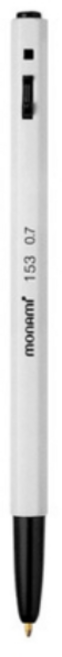 모나미 153볼펜 0.7mm, 흑색, 12개