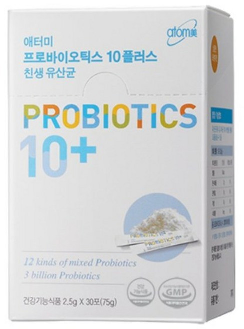 애터미 프로바이오틱스 10플러스 친생유산균, 2.5g, 30개