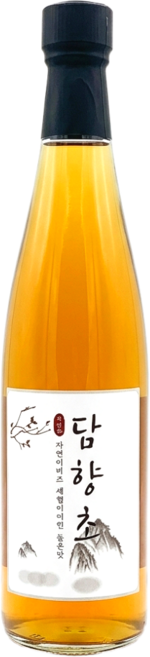 담향초 프리미엄 수제 식초 자연발효 애플시나몬식초, 1개, 500ml