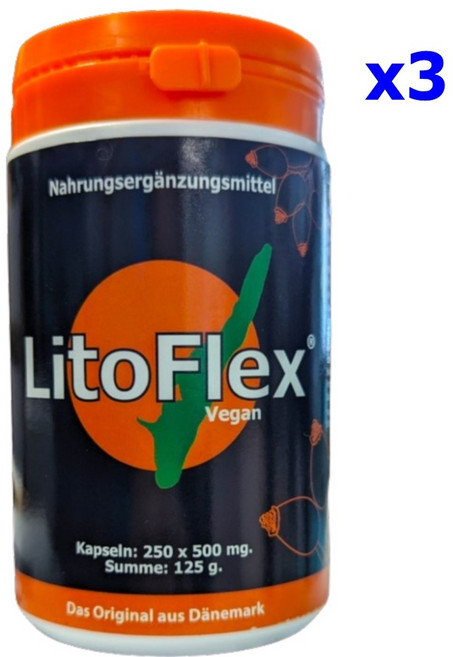 라이토플렉스 Litoflex 로즈힙 덴마크산 캡슐 알약형 250정 3팩