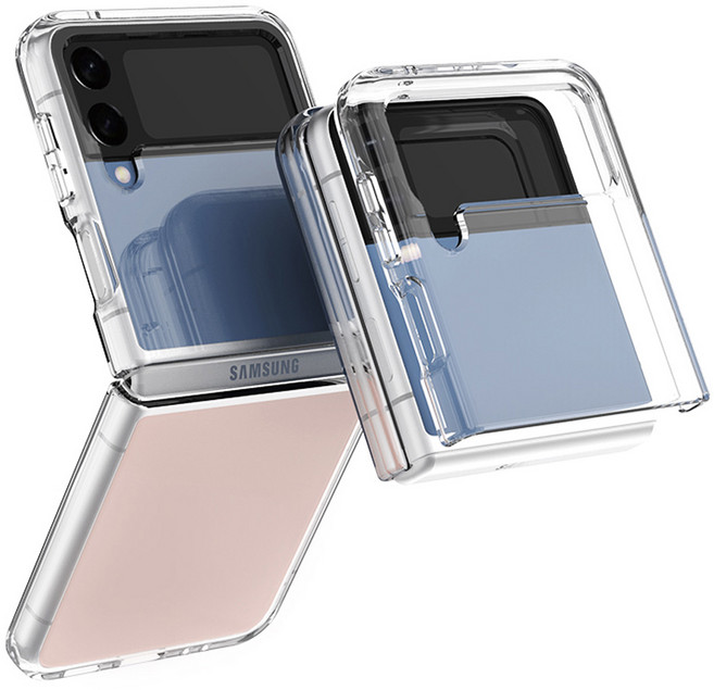 ABYCASE 갤럭시 Z플립3 투명 슬림 케이스