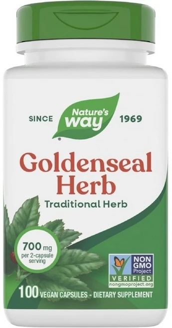 네이쳐스웨이 골든씰 허브 회당 700mg 비건캡슐, 1개 - 쿠팡