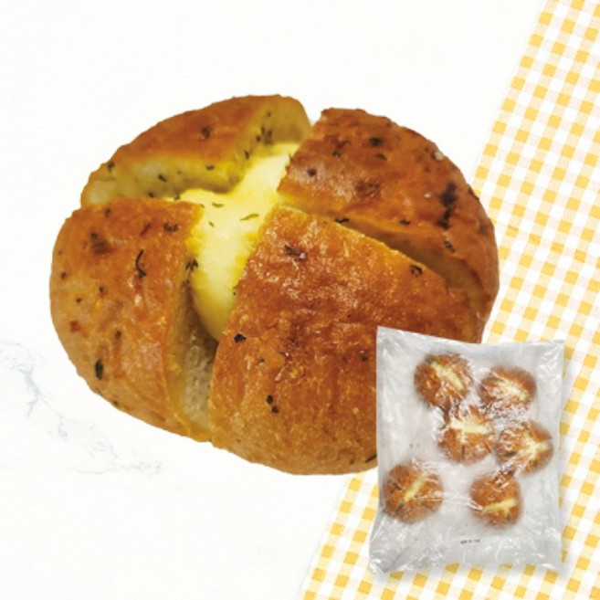 크림치즈갈릭브레드 80g 6개입, 1개