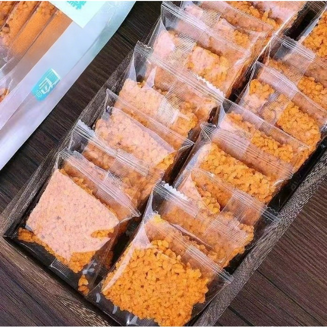 OKYAIOS 찹쌀누룽지 중국간식 바삭바삭한 누룽지 코블랙트러플햄맛, 4개, 300g