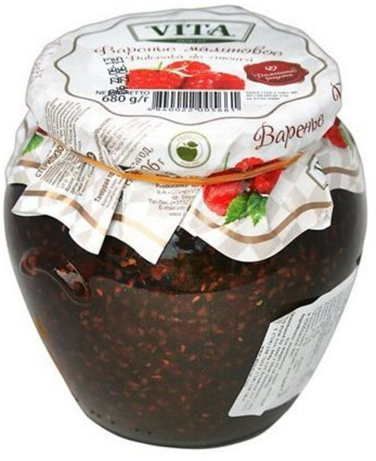 콩포트 잼 토스트 샌드위치 비타 라즈베리 프리저브 680g, 콩포트 잼 토스트 샌드위치 비타 라즈베리 프리저브 68, 1개