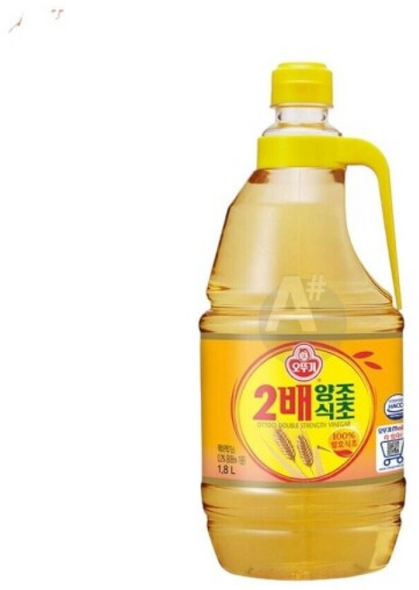 ( ) 오뚜기 2배 양조식초/식초/냉면/양념장/발효/초대리/단촛물/파채/소스/청소용/양념/만능/초밥