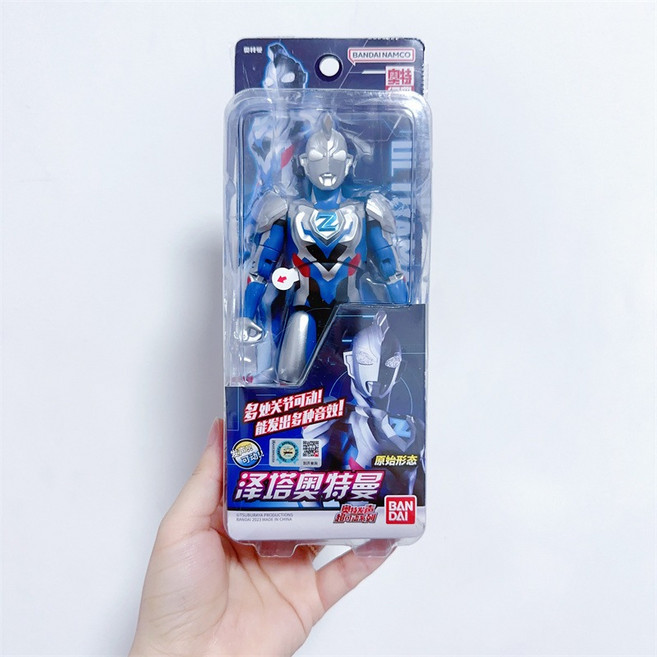 BANDAI 萬代 超人力霸王 奧特曼 可動發聲玩偶, 1個, 67745【原始型態】傑特